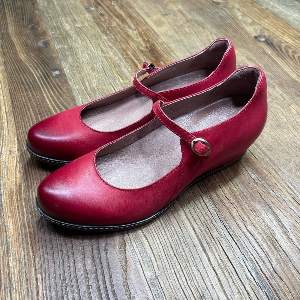 New ~ Dansko Women's Loralie Mary Jane Flat Size 41~ 10.5-11 US - Picture 5 of 14